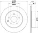 PRO NISSAN Гальмівний диск задн. вентил. X-Trail,Qashqai,Renault Koleos HELLA 8DD 355 118-711 (фото 1)