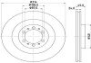 PRO MITSUBISHI Гальмівний диск передн. L200, PAJERO SPORT I HELLA 8DD 355 118-741 (фото 1)