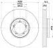 Диск тормозной передний Ford Transit 2.0, 2.2 TDCi 13- HELLA 8DD 355 123-131 (фото 1)