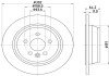 LAND ROVER диск гальм. задній FREELANDER 2, 2.2, 3.2 -14 HELLA 8DD 355 126-781 (фото 1)