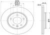 PRO HIGH CARBON VW диск гальмівний задн. (вентил.) T5 03- (294*22) HELLA 8DD 355 128-031 (фото 1)