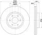 PRO HIGH CARBON DB гальмівний диск X-CLASS 470, NISSAN HELLA 8DD 355 131-401 (фото 1)