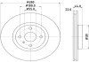 PRO HIGH CARBON MAZDA Гальмівний диск передн. MX-5 15-, FIAT 124 Spider HELLA 8DD 355 132-111 (фото 1)