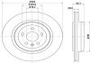 PRO TESLA гальм. диск задн. MODEL S 14-, MODEL X 16- HELLA 8DD 355 132-901 (фото 1)