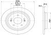 PRO HYUNDAI гальмівний диск задн. KONA, KIA CEED 18- HELLA 8DD 355 132-921 (фото 1)