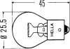 Автолампа BA15S 12V 21W P21W HELLA 8GA002073-121 (фото 2)