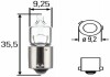 Лампа розжарювання, H6W 12V 6W BAX 9s 8GH007643-121