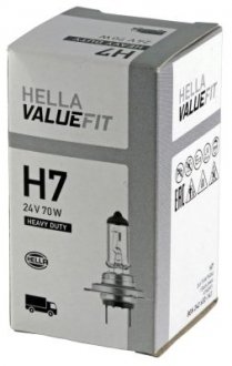 Лампочка Н7 24В 70Вт (цоколь PX26d) HELLA 8GH 242 632-141