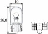 Лампа розжарювання, W5W 24V 5W W 2,1 x 9,5d 8GP003594251