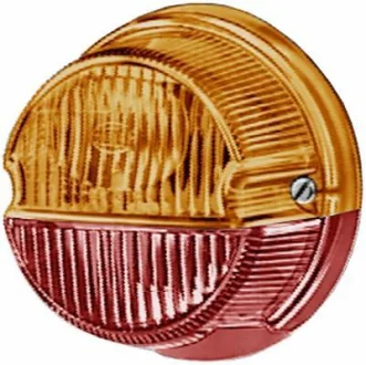 Елемент задн ліхтаря Прав (K (10W)/K (18W), помаранч/червон, без відбивача) CASE IH D 215, D 219, D 322, D 326, D 432, D 439 HELLA 9EL088525001