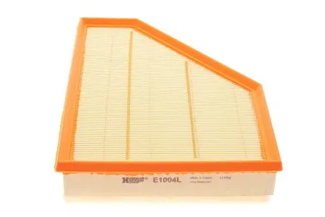 Фильтр воздушный BMW 1, 3, X1 (E81/E81/E90/91) 118, 120, 320, 335 D 06-(выр-во HENGST) HENGST FILTER E1004L