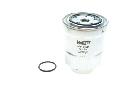 Фильтр топливный TOYOTA AURIS, COROLLA 1.4-2.0 D-4D 06- (выр-во HENGST) HENGST FILTER H316WK