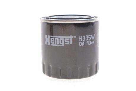 Фильтр масляный двигателя NISSAN NAVARA 3.0 DCI 10-, RENAULT MEGANE III 1.9 DCI 08- (выр-во HENGST) HENGST FILTER H335W