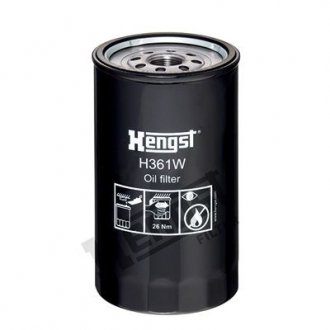 Фильтр масляный JCB(Hengst) HENGST FILTER H361W