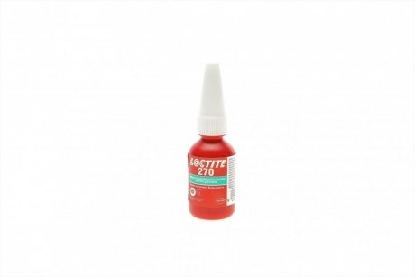 LOCTITE 270, 10ML Фиксатор резьбы (зеленый) (высокой фиксации) макс. диаметр резьбы М20 Henkel 1918994