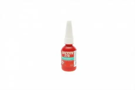 LOCTITE 270, 10ML Фіксатор різьби (зелений) (високої фіксації) макс. діаметр різьби М20 Henkel 1918994
