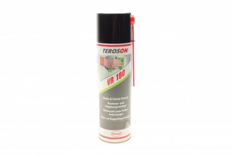 TEROSON Brake Cleaner VR 190, 500ml Средство для очистки компонентов тормозной системы Henkel 232315