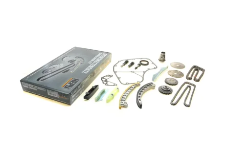 Комплект цепи ГРМ Citroen Jumper/Fiat Ducato/Peugeot Boxer 3.0D 06- (z=120/82) (симплекс) HEPU 21-0577