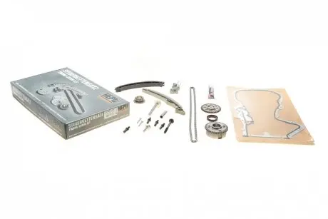 Комплект цепи ГРМ VW Golf V 1.4TSI, 10/03-02/09, 90/103/125kw, (z=132/18-23/36/36) HEPU 21-6011CA