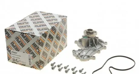 Насос води Audi A4/A5/A6/A7/A8/Q5/Q7 3.0 TDI 07- HEPU P667