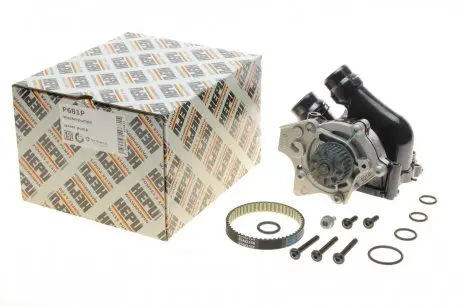 Насос води Audi A3-A8 1.8TFSI/2.0TFSI/Skoda Octavia 1.8TSI/2.0RS/VW Golf V/VI 2.0TSI 06- HEPU P681P