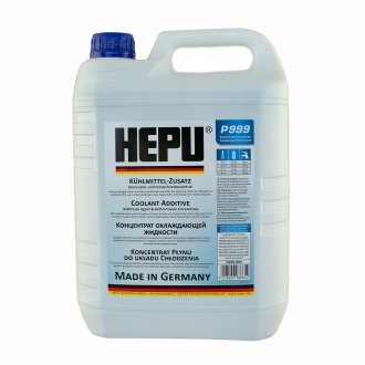 Антифриз (синій) G11 (5L) (MB325.0/325.2) (1:1= -38°) HEPU P999-005