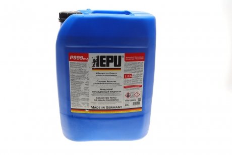 Антифриз (червоний) G12 (20L) (1:1= -37°C) HEPU P999-G12-020