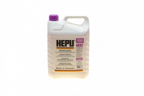 Антифриз (фіолетовий) G12 Plus (5L) (MB325.3) (1:1= -37°C) HEPU P999-G12Plus-005