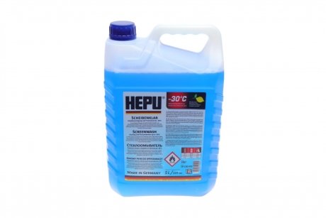 Омыватель стекла зима (5L) (-30°C) HEPU SK-C30-005