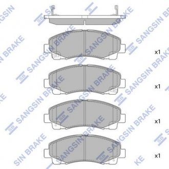 Кт. Тормозные колодки Hi-Q (SANGSIN) SP1470