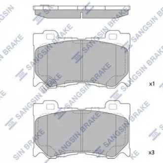 Кт. Тормозные колодки Hi-Q (SANGSIN) SP1471