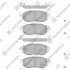 Комплект тормозных колодок из 4 шт. дисков Hi-Q (SANGSIN) SP1534 (фото 1)