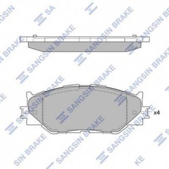 Кт. Тормозные колодки Hi-Q (SANGSIN) SP1543