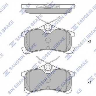 Кт. Тормозные колодки Hi-Q (SANGSIN) SP1575