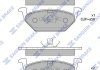 Комплект гальмівних колодок - дискові Hi-Q (SANGSIN) SP1701 (фото 1)