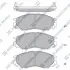 Колодка тормозов. диск. MITSUBISHI L200, L300, L400, SPACE GEAR 2.0I-2.5TD 94 - передн. (выр-во SANGSIN Hi-Q (SANGSIN) SP2011 (фото 1)
