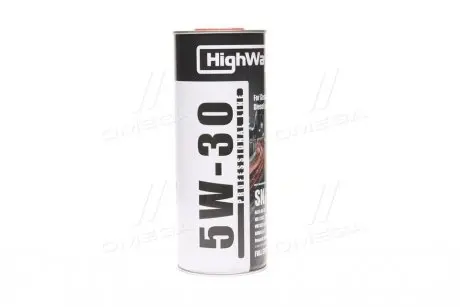 Масла моторные 5W-30 SN/CF (Канистра 1л) HighWay 10116