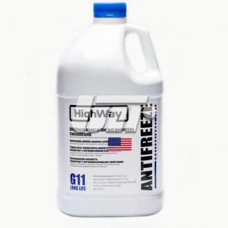 Антифриз ANTIFREEZE G11 концентрат синій 3,78л HighWay 701494