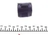 Втулка стабилизатора (переднего/внутреннего) Renault Logan/Sandero 04- (d=23.5mm) HUTCHINSON 590179 (фото 3)