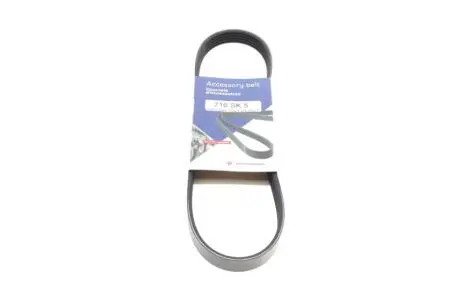 Ремінь генератора Mazda 3/5 1.8/2.0 03- (5PK716) HUTCHINSON 716 SK 5