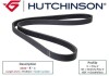 Ремень генератора VW Polo/Up 11-/Skoda Fabia 14-/Seat Ibiza 1.0/1.6 15- (6PK989) HUTCHINSON 989 SK 6 (фото 1)