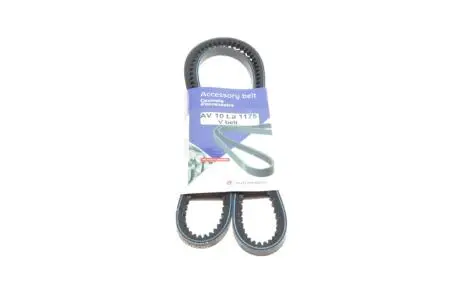 Ремень генератора Ford Transit 2.4D 77-85/VW T3 1.6-2.0 76-86 (10x1175) HUTCHINSON AV 10 La 1175