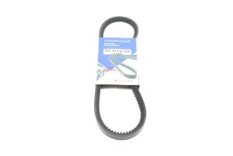 Фото ремень генератора Land Rover Defender 2.5TDI 90-98/Renault Espace 2.8V6 91-96 (13x725) HUTCHINSON AV 13 LA 725 Ремень генератора Land Rover Defender 2.5TDI 90-98/Renault Espace 2.8V6 91-96 (13x725) HUTCHINSON AV 13 LA 725