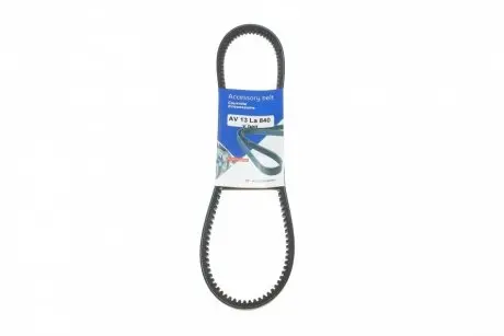 Ремінь генератора Daewoo Lanos 1.3/1.5/1.6 97- (13x840) HUTCHINSON AV13LA840