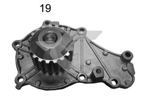 Насос водяний Citroen C4, C5/Ford Focus/Mazda 3/Peugeot 206, 207, 307, 308, 407/Volvo S40, V50 1.6HDI (03-) HUTCHINSON WP64 (фото 1)