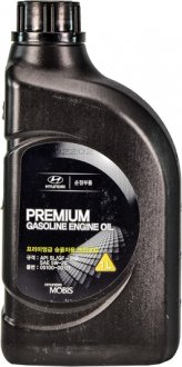 Масло ДВС 5W-20 1 л Premium Gasoline SL/GF-3 п/с (05100-00121) Mobis Hyundai/Kia/Mobis 0510000121