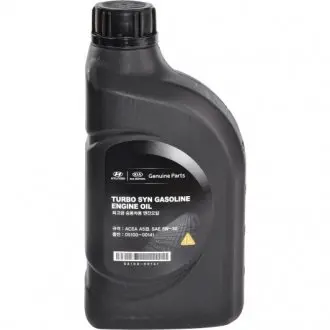 Олія ДВЗ 5W-30 1 л Turbo Syn Gasoline ACEA A5 синт. Mobis Hyundai/Kia/Mobis 05100-00141