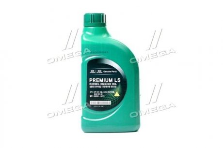 Олія ДВЗ 5W-30 1 л Premium LS Diesel п/с CH-4, B3/B4 Mobis Hyundai/Kia/Mobis 05200-00111