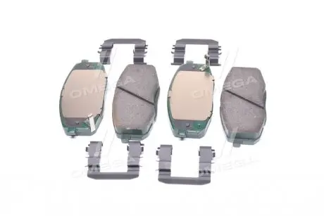 Колодки тормозные дисковые (выр-во Mobis) Hyundai/Kia/Mobis 581011HA10