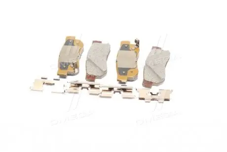 Колодки тормозные задние дисковые (выр-во Mobis) Hyundai/Kia/Mobis 583021CA10